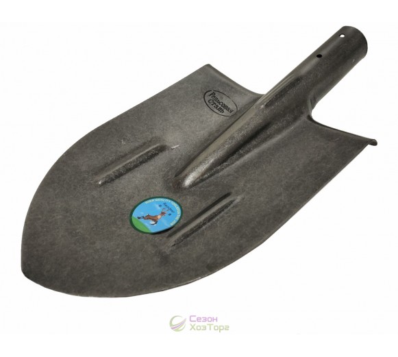 Лопата штикова з рейкової сталі